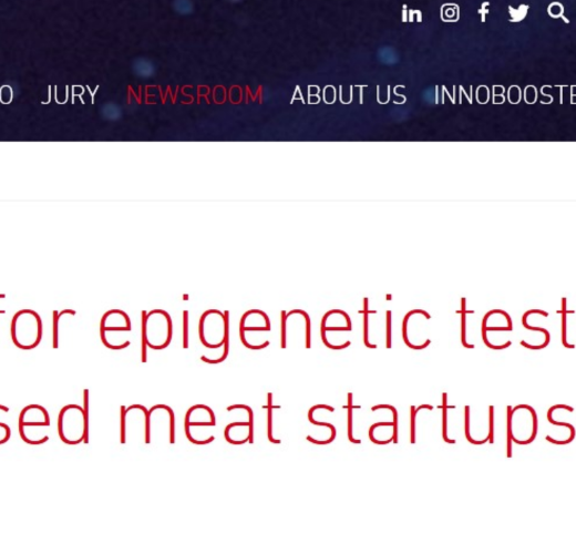 150 000 euros pour les tests épigénétiques et le démarrage de la production de viande à base de plantes